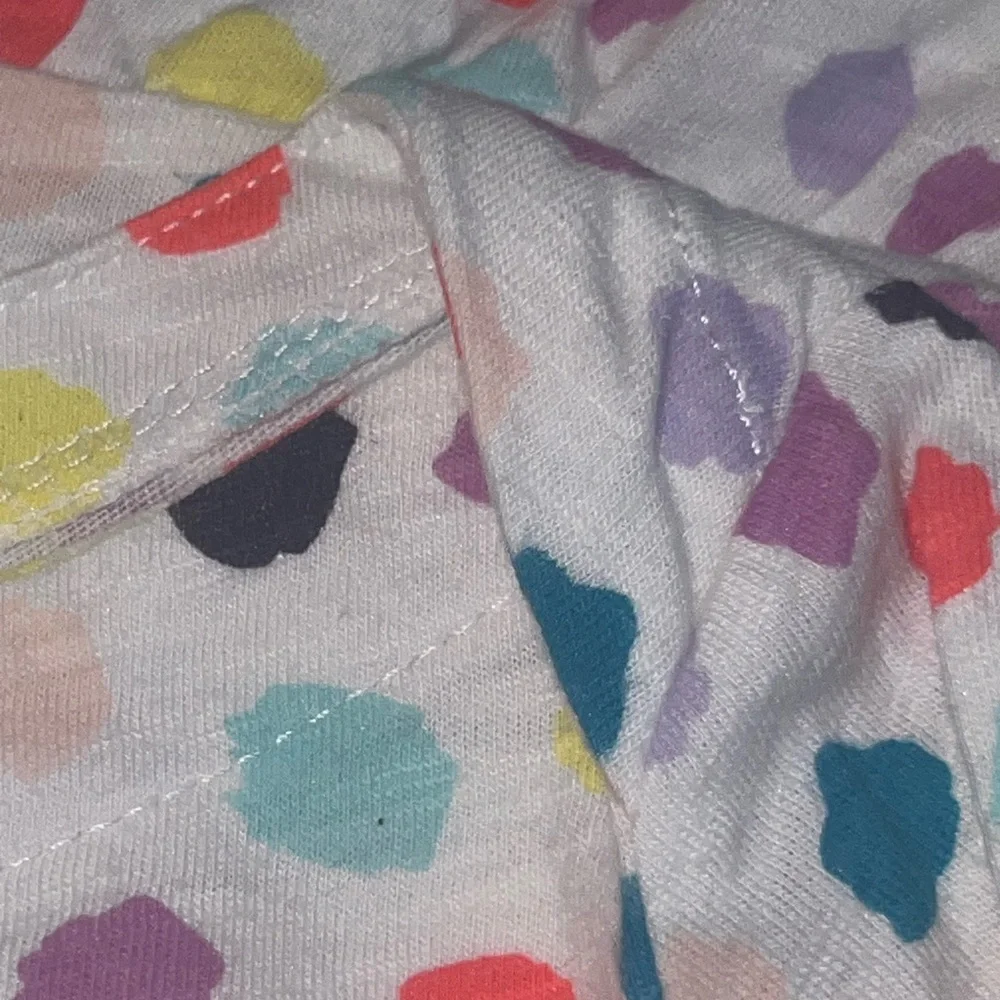 Cat&Jack Girls 4T Polka Dot Long Sleeve Dress - Multicolor